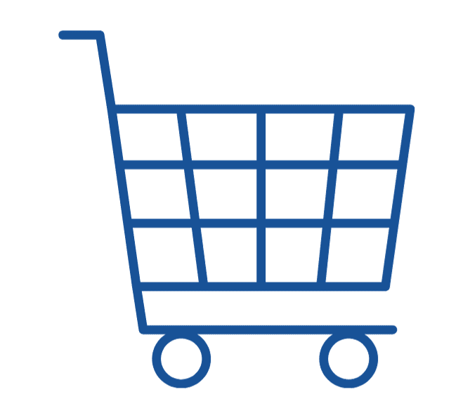 icon of shopping cart