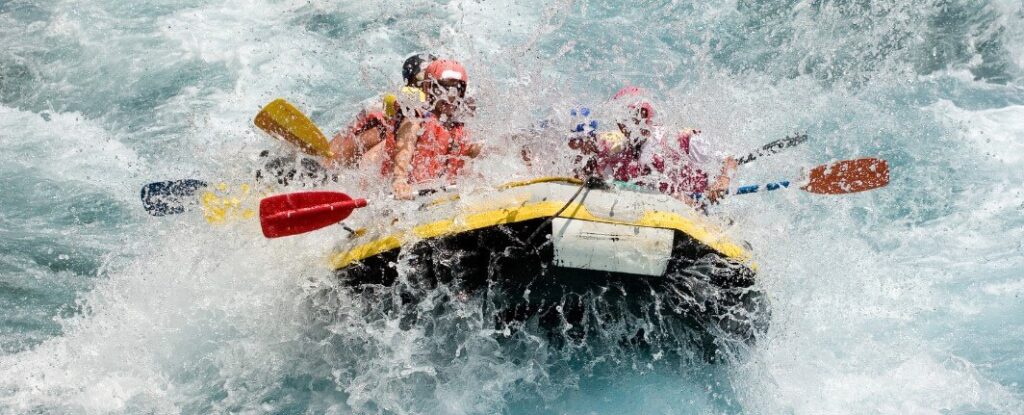 white water rafting