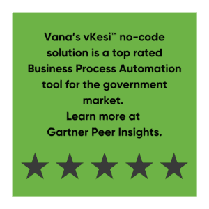 Green square with text inside, linking to Gartner Peer Insights